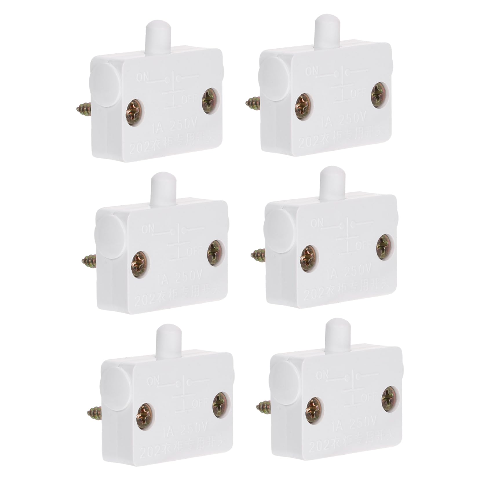 Interruptor táctil normalmente cerrado SHINEOFI de 6 piezas para evitar luces encendidas 8