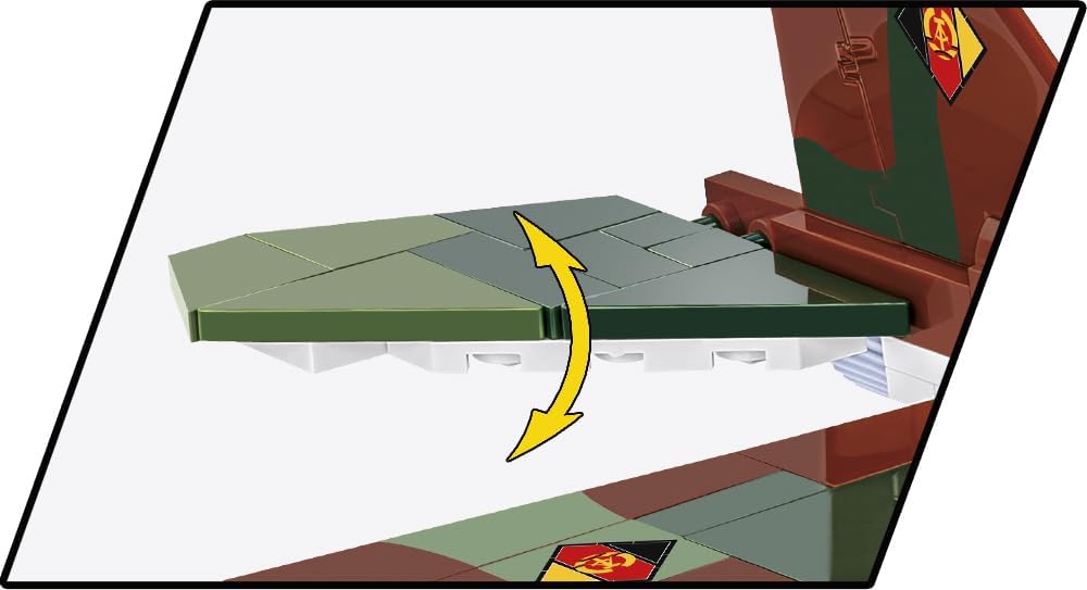 COBI Armed Forces MiG-29 (East Germany) Aircraft Building Set, 545 Pieces