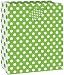 Lime Green Polka Dot Gift Bag