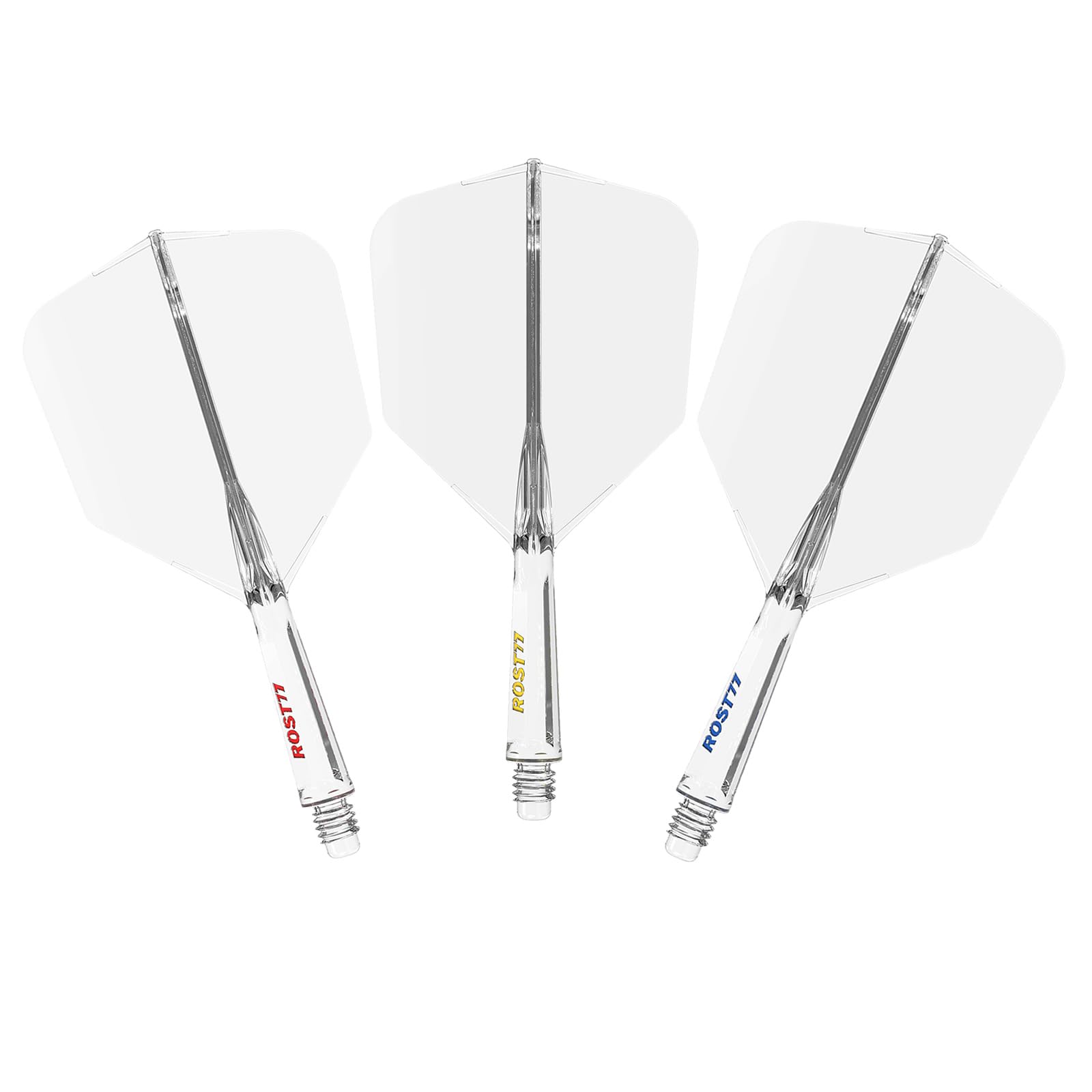CUESOUL ROST 77 Integrated Dart Shaft and Flight Big Wing Shape,Set of 3