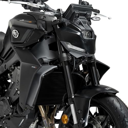 Puig 22080J DOWNFORCE NAKED SIDE SPOILERS [MATT BLACK] MT-09(24-) �v�[�` �T�C�h�_�E���t�H�[�X �l�C�L�b�h�X�|�C���[