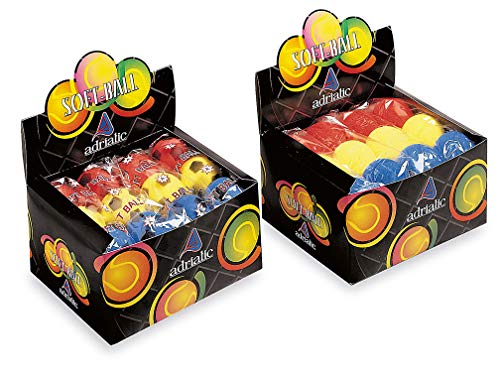 Adriatic (ADRLO) 70 Mm. Diámetro: Tres Bolas de Espuma con Imagen en Caja, Multicolor, S.r.l. Adriatic_109/A
