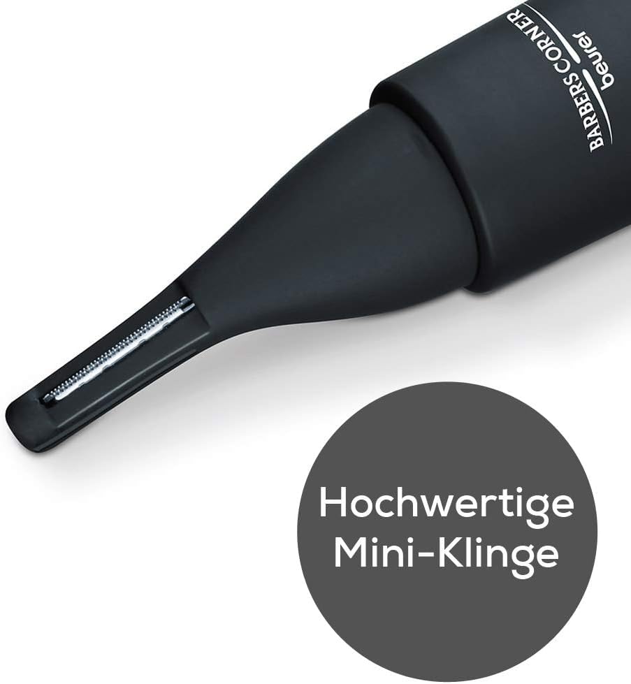 Beurer HR 2000 Präzisionstrimmer zur Korrektur und zum Trimmen von Augenbrauen, Nasen- und...