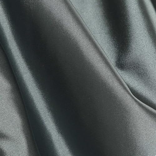 Image of Mens Satin Shorts Lounge Solid Color Sleepwear Casual Pajama Shorts Lightweight Comfy Workout Gym Short for Men
