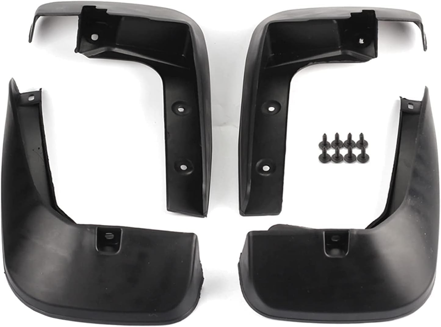 RSCBB 4 Pcs Car Mud Flaps Splash Guards for Honda Jazz 2007-2013, Easy Installation Mudguards Front Rear Mud Flaps Splashproof Waterproof Car Accessories,2007-2010