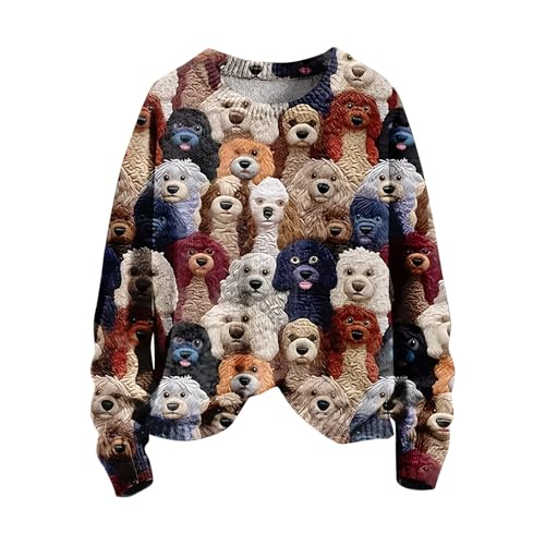 Imprimé 3D sans décoloration pour ce pull de Noël surdimensionné - 4