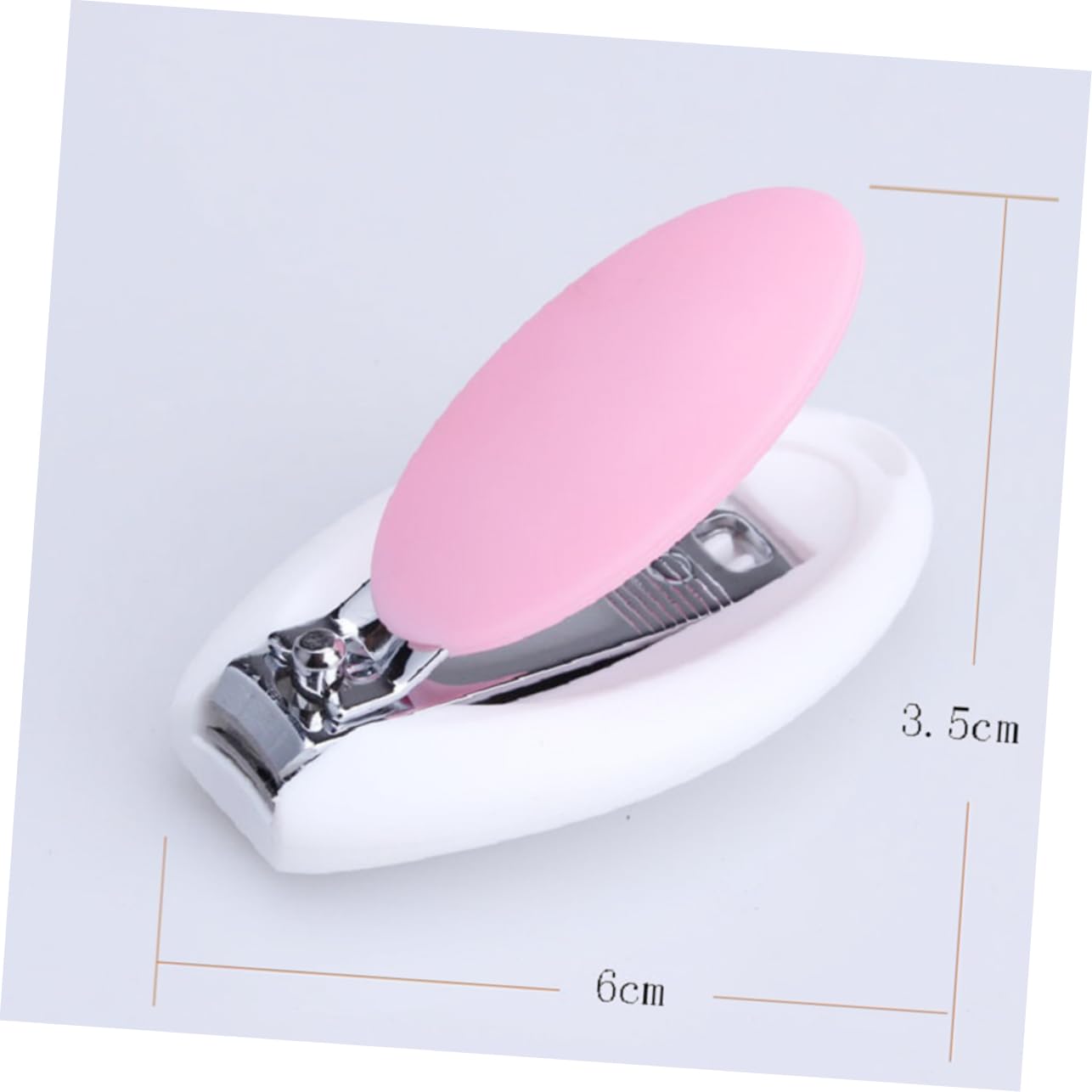 LIOOBO Cartoon Nail Cutters 5pcs Baby Nail Trimmer Safe and Durable for Newborns Random Color