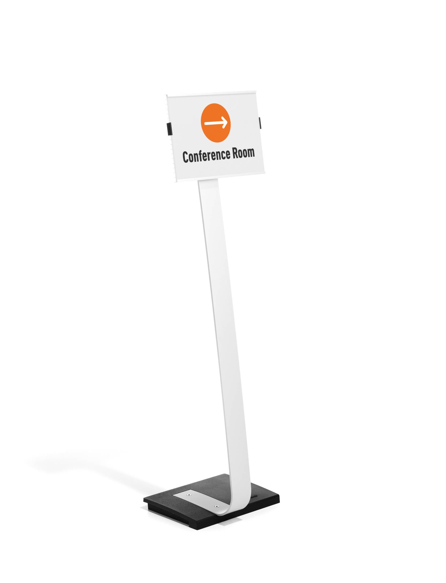 Durable Präsentationsständer Info Sign Stand A4, für Hoch- und Querformat, 481223