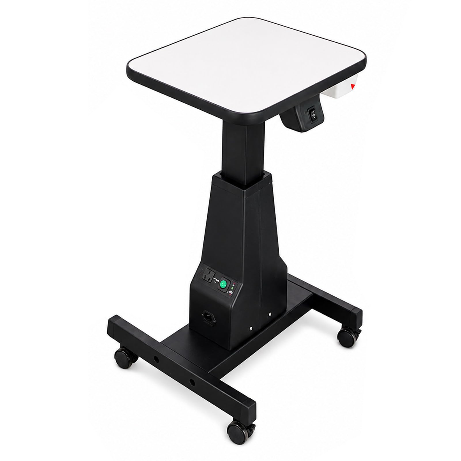 Optometrist Motorized Electric Table,65-82cm Height Adjustment Black