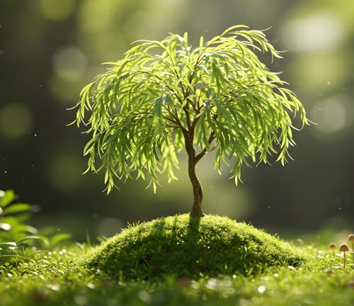 2 Miniature Weeping Willow Tree Cuttings to Grow - Stunning Weeping Branches are a Sight to See...