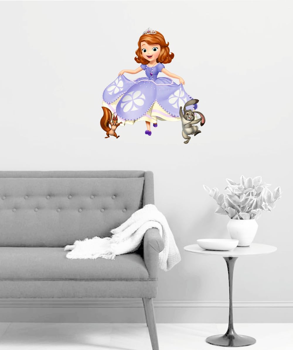 Akki World Dancing Cute Doll with Animal Wall Sticker for Living Room/Bedroom/Office (Size - 30 Cm X 30 Cm) (B0CS3K3GT7) Amazon Price History, Amazon Price Tracker