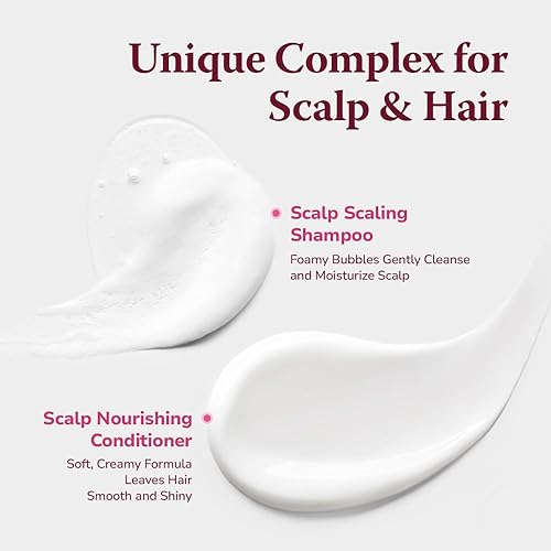 Miniatura 5 de HIMALAYA PINKSALT Juego de champú y acondicionador, juego de cuidado clarificador y nutritivo para el cuero cabelludo con picazón y cabello seco,