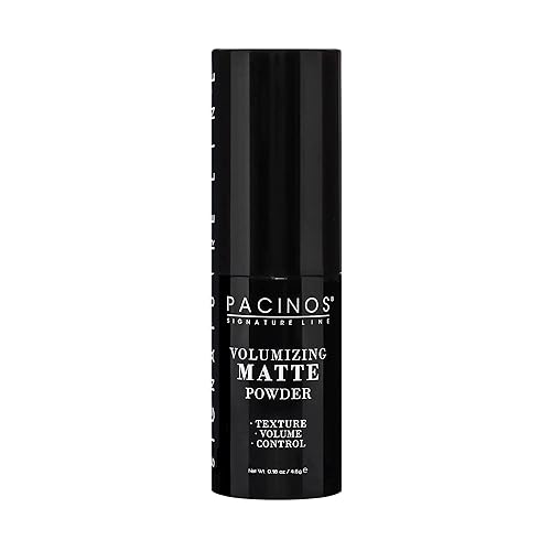 Pacinos Polvo de cabello mate voluminizante añade textura volumen controla y absorbe el exceso de aceite para un acabado natural todo tipo de