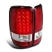 Spec-D Tuning LT-DEN00RLED-TM Gmc Chevy Yukon Denali Suburban Tahoe Led Red Tail Lights