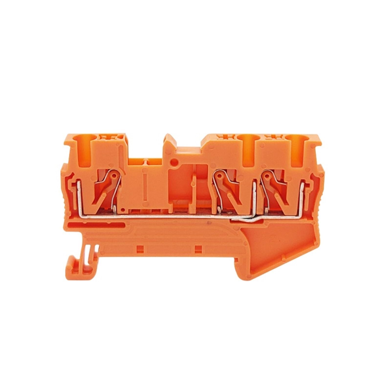 Conector PT2.5-TW Twin para solucionar espacios reducidos en carril Din de 3 vías 4