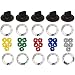 Ultra Durable KN002 RKE Universal Electric Range Knob Kit Replacement by Blue Stars - Exact Fit for Most Range/Oven Brand - Replaces AP5641247 MA-XP6 RK103
