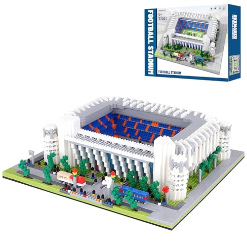 LANGLICHUN Fußballstadion Bausteine Sets Fußballstadion Modell Spielzeug für Erwachsene und Kinder 3500PCS