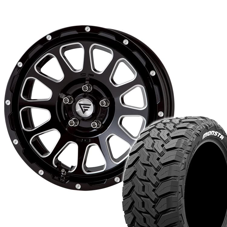 Amazon | タイヤホイール 4本セット価格 DELTA FORCE OVAL 17X8