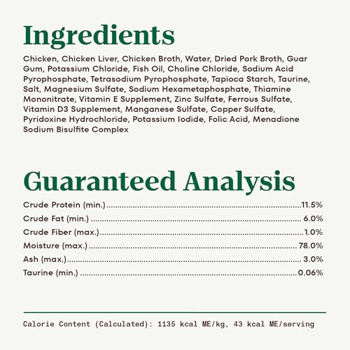 Image of Nutro Perfect Portions Pate Wet Cat Food, Chicken & Liver, 2.6 oz, 24 ct