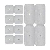 ⭐12-SET: Mischset mit 8 Stück 5x5cm und 4 Stück 10x5cm Elektroden-Pads