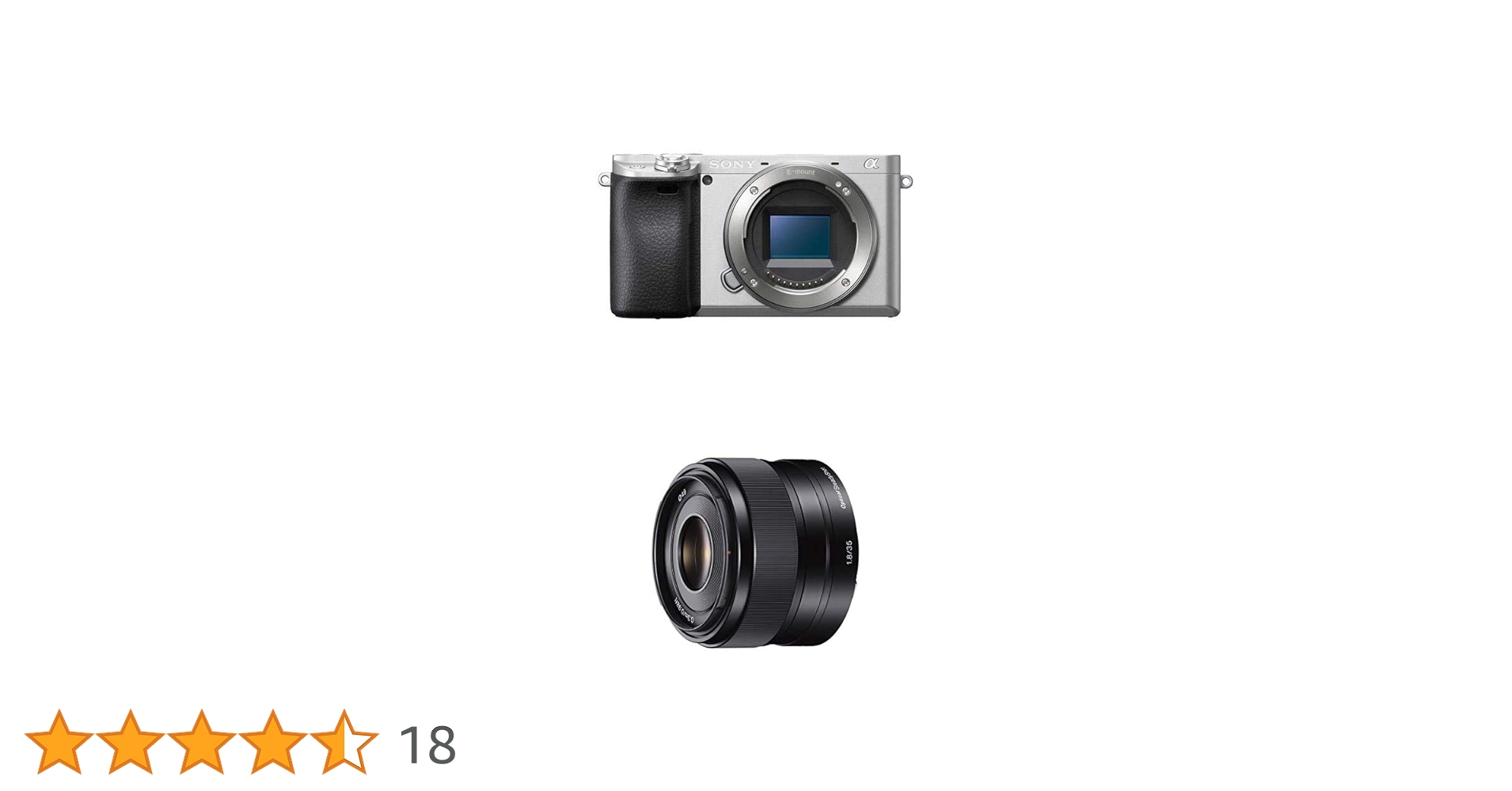 Amazon | SONY(ソニー) 【α6400 と 広角単焦点レンズ(SEL35F18) セット