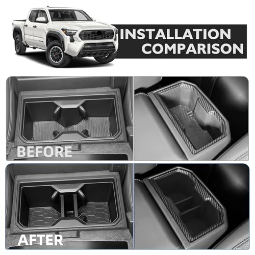Insertos para Portavasos Toyota Tacoma 2024-2026, 2 Piezas miniatura 2