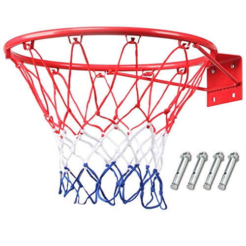 huaruoshui Panier de basket-ball pour enfant Ø 25 cm/32 cm/45 cm avec filet à vis (M) Cover