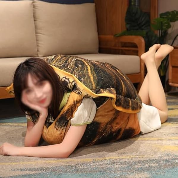 Draagbaar Schildpad Shell Kussens Turtle Power Shell Giant Turtle Pillow Game Gift voor Kinderen Volwassenen