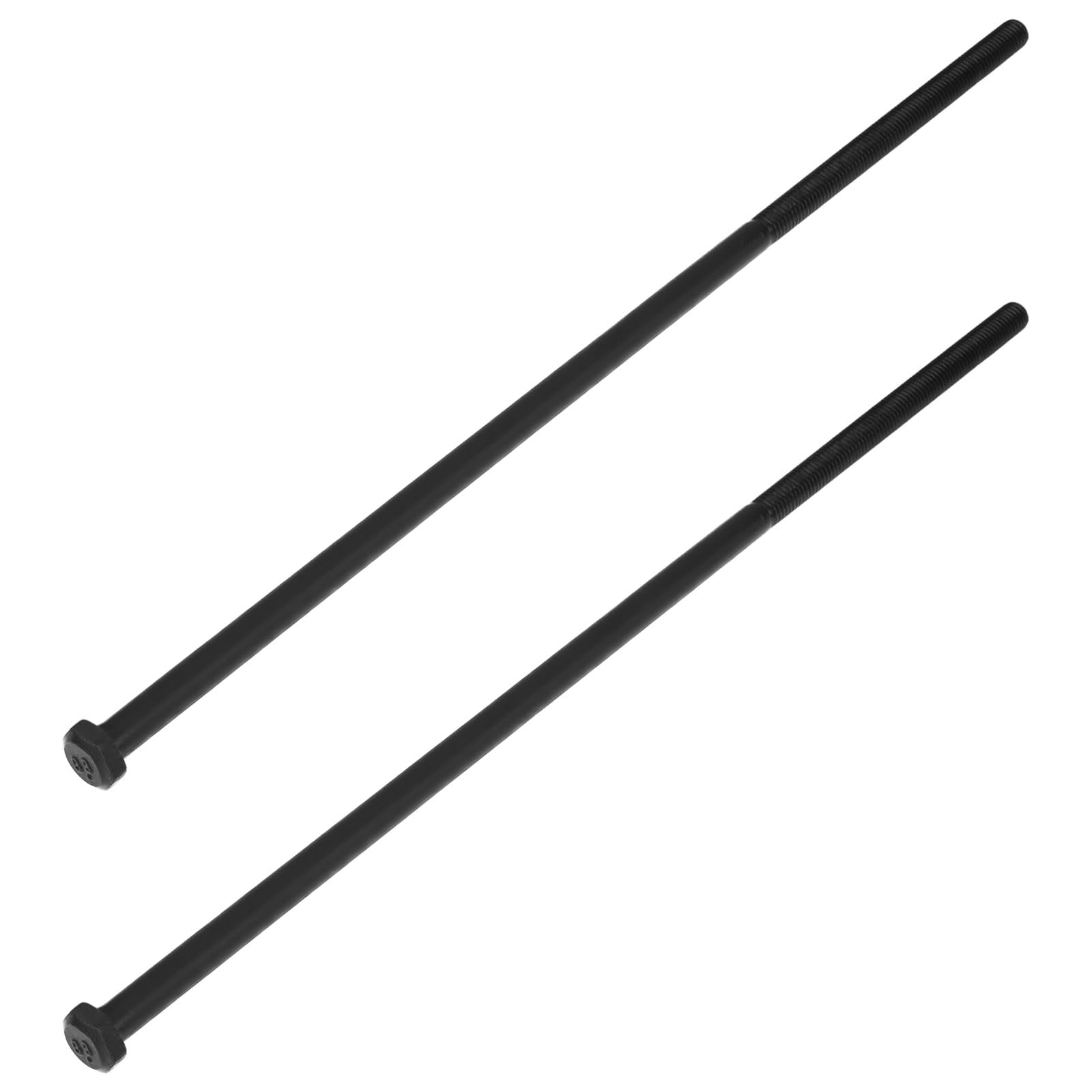 Sing F Ltd 2Pcs M8x300mm Hexagon Head Screws 8.8 Grade M8x1.25 Thread Hex Bolts