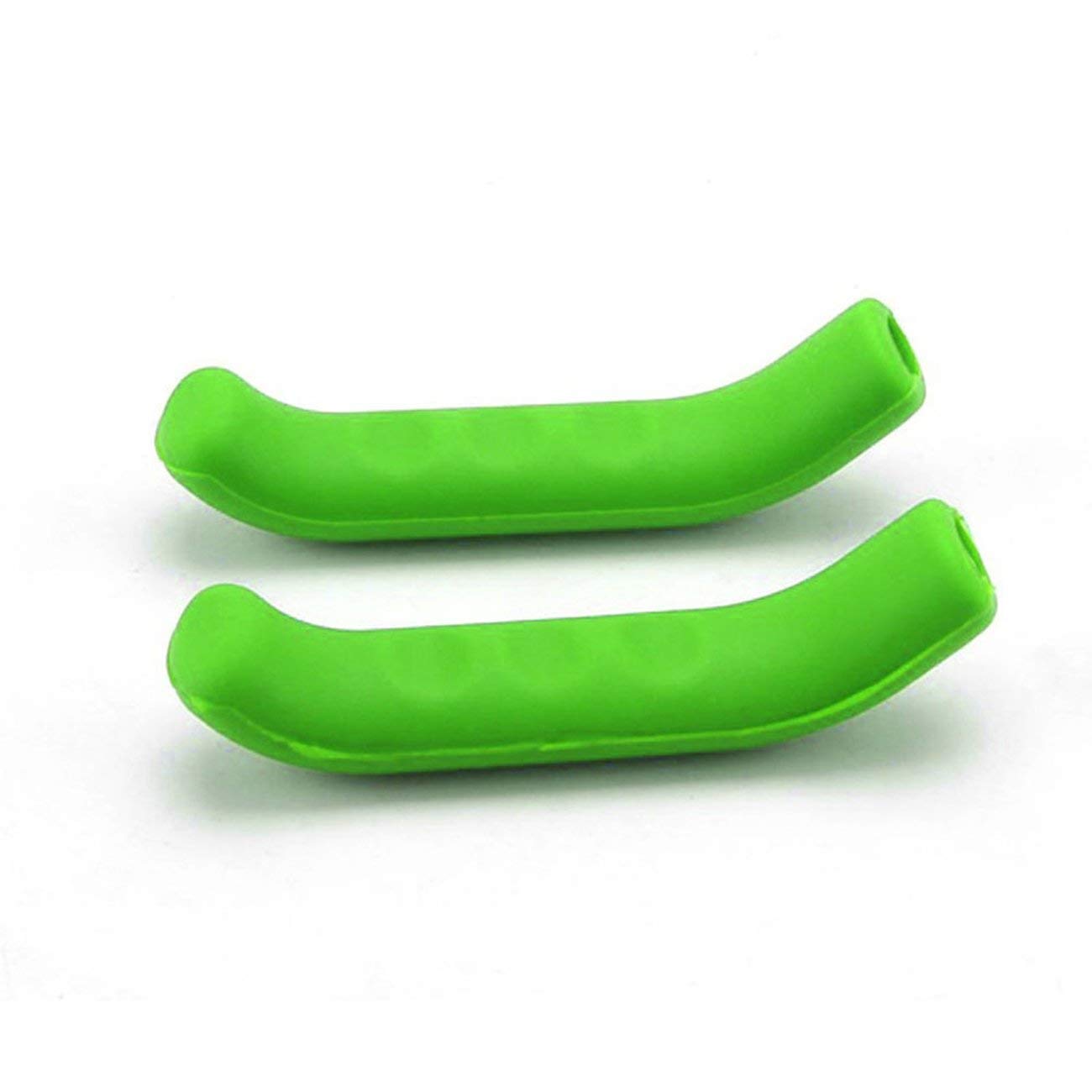 JIUY Silicone Gel Universal Type Brake Handle Bar Grip Tool Lever Protection Cover Protector Case Shell for Mountain Road Bike(green)