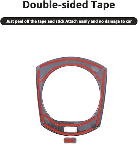 Miniatura 6 de Adhesivo para marco de cambio de marcha interior de automóvil para Mazda MX-5 ND 2015-2023 Cubierta de panel de consola central, accesorios