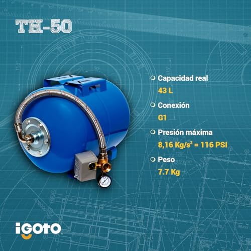 tanque hidroneumatico 50 litros marca iGoto (2)