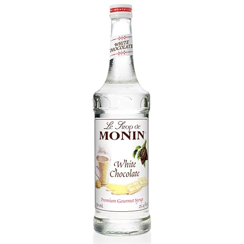 Monin Jarabe de chocolate blanco, 25.4 fl oz