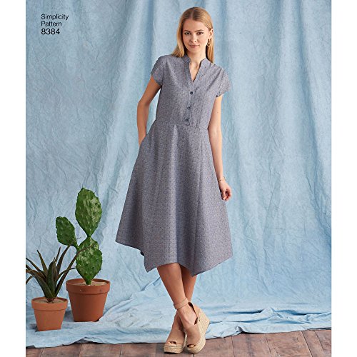 Patron de couture Simplicity D0671 avec variations de longueur robes et hauts - 6