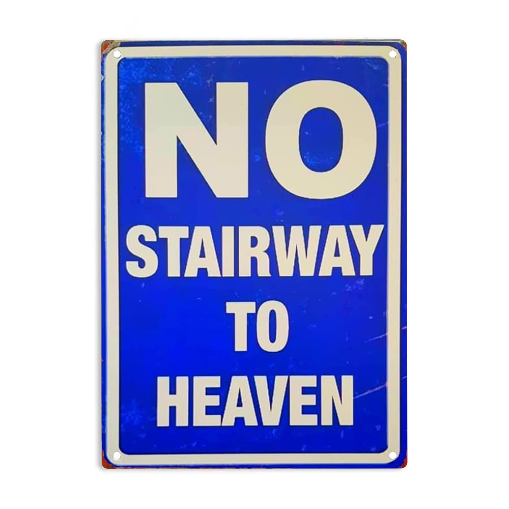 Amazon.co.jp: ERMUHEY No Stairway to Heaven メタル ブリキ