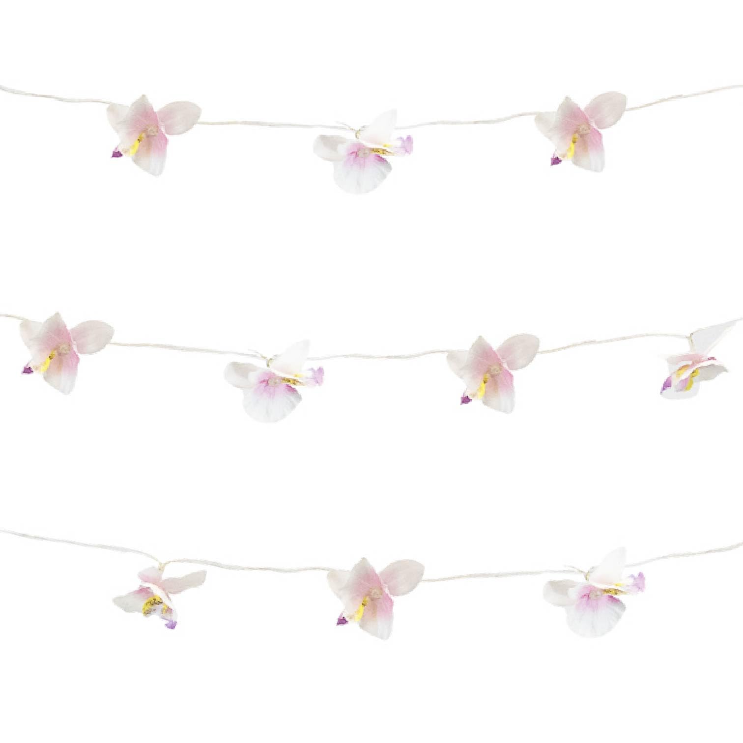 Streetwize Solar Frangipani Flower String Lights