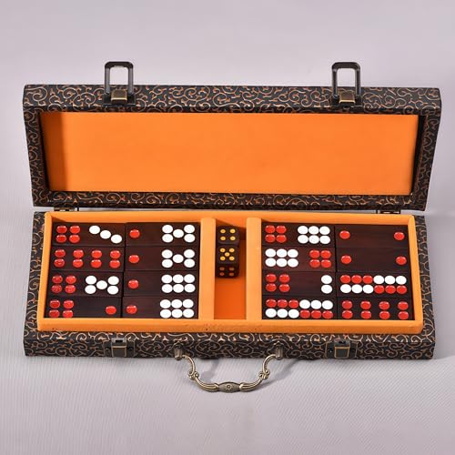 Top Natural Wood Paijiu Mahjong chino de madera miniatura 5
