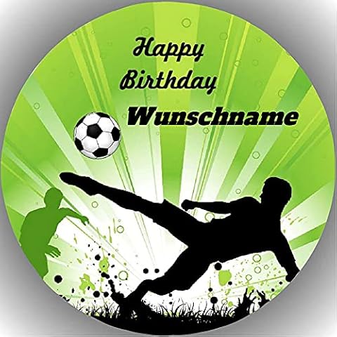 Mit Wunschnamen für die Geburtstags Torte Cover