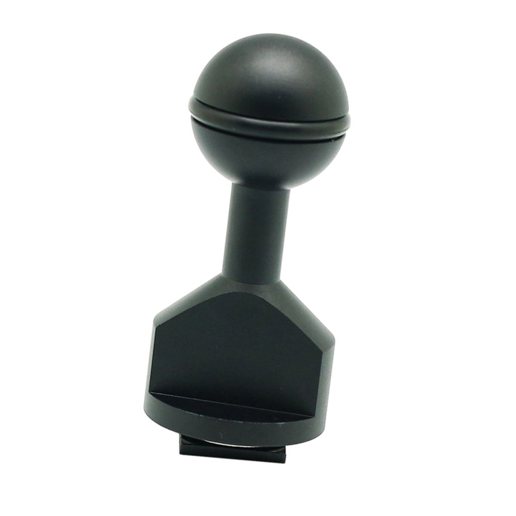Juego de 2 bolas de montaje de 1 pulgada para conector de zapata fría para luces de vídeo/flash/estroboscópicas