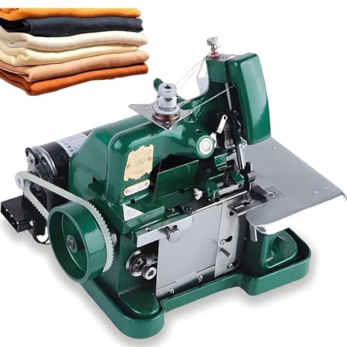 Máquina De Coser Overlock Industrial, Remalladora De 250 W con Estructura Metálica De Alta Resistencia, 3000 Puntadas/Min, Longitud De Puntada Ajustable, Recubridora Eléctrica para Tela Y Ropa Máquina De Coser Overlock Industrial, Remalladora De 250 W con Estructura Metálica De Alta Resistencia, 3000 Puntadas/Min, Longitud De Puntada Ajustable, Recubridora Eléctrica para Tela Y Ropa