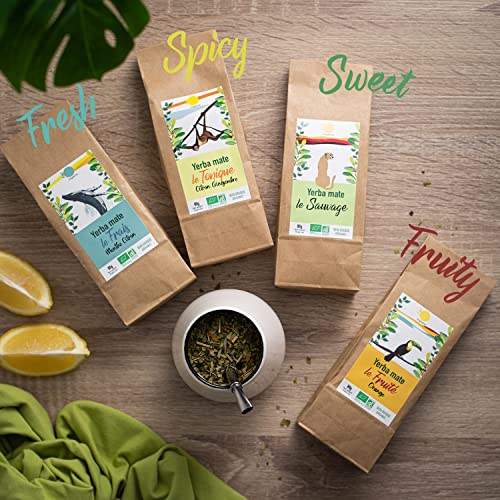 Selection of 4 yerba mates