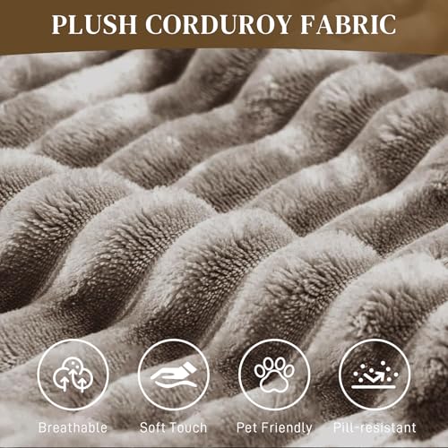 Image of 108 inch Boneless Couches for Living Room, L Shaped Comfy Cloud Modular Sectional Memory Foam Deep Seat Boneless Couch, No Assembly Required Boneless Sofa for Living Room with Left Facing Chaise, Camel