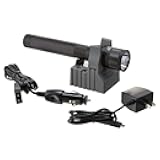 75866 Stinger DS 425-Lumen 26000-Candela Rechargeable LED Flashlight with Dual Switches and 120V AC/12V DC Smart Charger and 1 Smart Charge Holder, Black