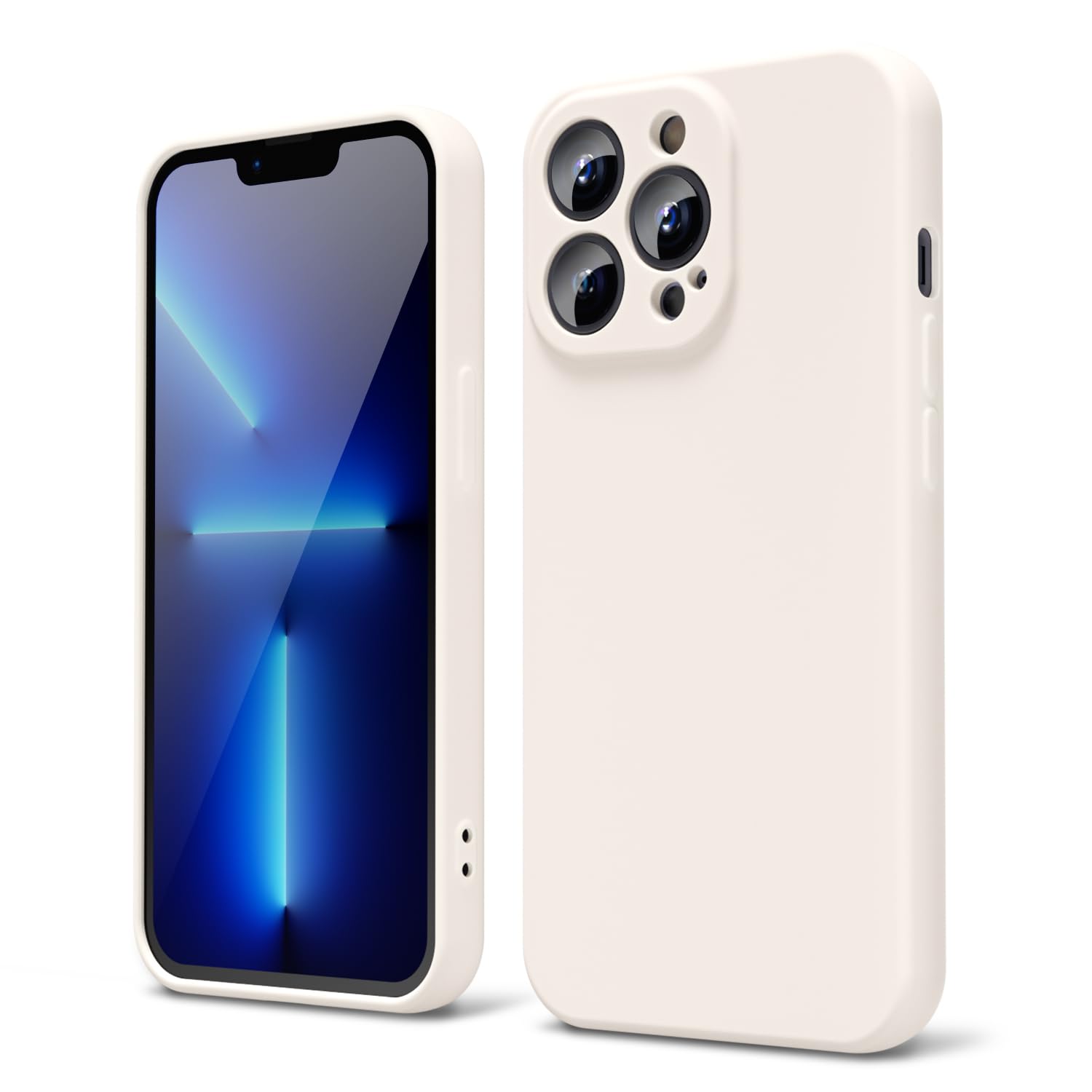 oakxco for iPhone 16 Pro Max Case Liquid Silicone, Soft Rubber Gel Elegant Aesthetic Basic Simple Cover, Cute Thin Slim TPU Matte Solid Color Plain Smooth Case for Women Girl, Light Pink — view 742