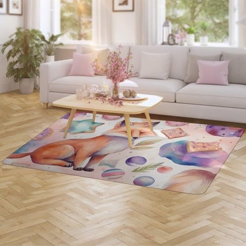 Tapis de sol absorbant chambre et bureau grand tapis lavable 152cm - 6