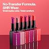 Revlon Lipstick, ColorStay Suede Ink, Built-in Primer, Infused with Vitamin E, Waterproof, Smudge-proof, Matte Color, 003 Want It All, 0.09 oz