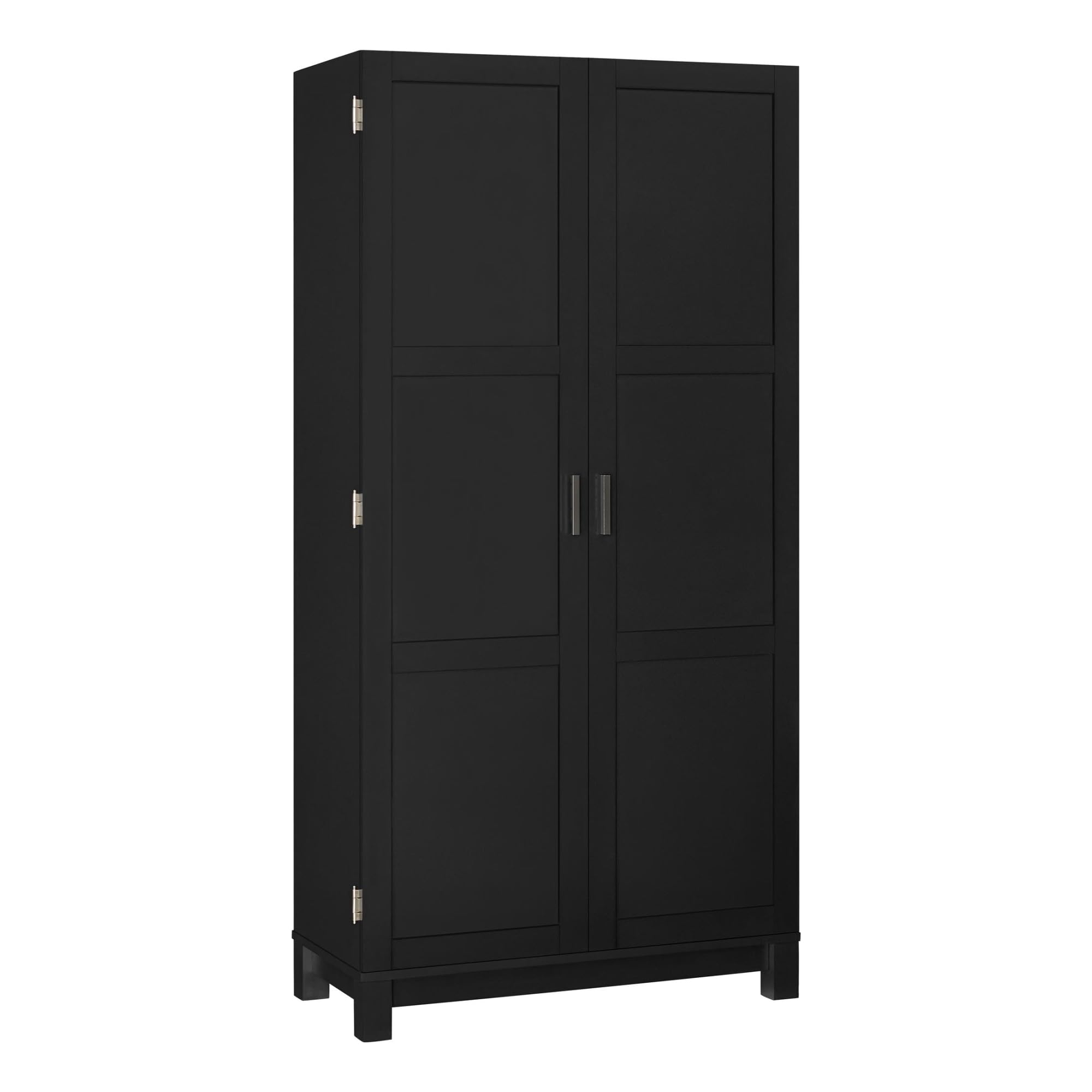 Ameriwood Home Carver Storage Cabinet Black