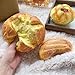 Photography Props,Bread Models, Realistic Photography Props Simulation Stress Relief Squeeze Food,Adult Artificial Bread 1 Pcs (Lava Bread)