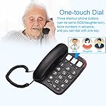 Big-Button-Phone-for-Seniors-Home-Photo-Memory-Corded-Phone-Wired-Simple-Basic-Landline-Telephone-for-Visually-Impaired-Old-People-with-Large-Easy-Buttons-Emergency-House-Phones