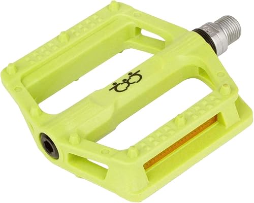 Boruizhen Pedales de plataforma de bicicleta de carretera ligero Nylon bicicleta Pedales 916 para carretera bicicleta de montaña